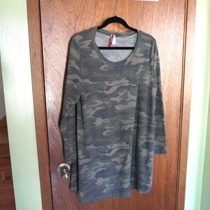 Camouflage Maternity Shirt